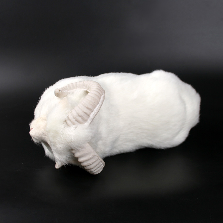 森尼熊元气小猴 仿真绵羊动物模型场景儿童玩具迷你小绵羊摆件羊羔