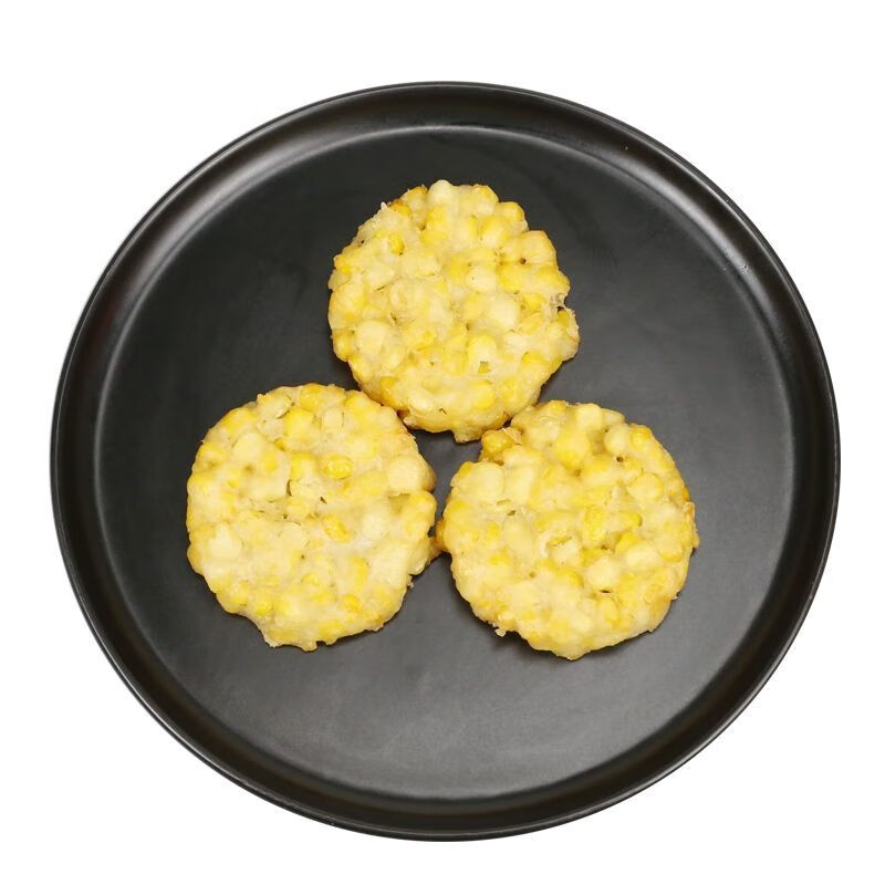 黄金玉米烙30个玉米饼食品油炸早餐半成品批发小吃杂粮食材【图片
