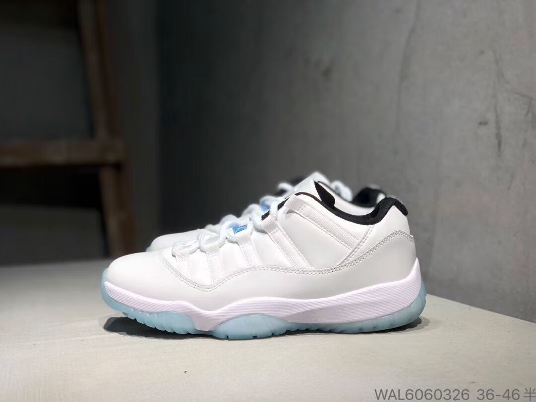 2022新款高帮aj11满天星闪粉银白男女篮球鞋康扣篮运动鞋aj11 黑金 36