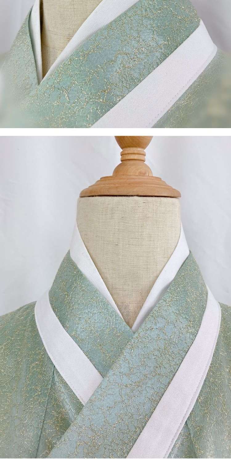 熹卡龙新品汉服对对襟假领子御罗假领衣义领假领衣领百搭神器汉服圆领