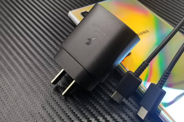 三星samsungs20充电器s105gs22note10手机数据线a90快充头25w双c插口