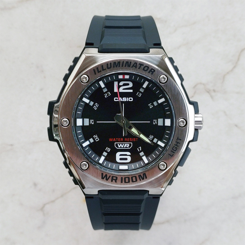 卡西欧(casio) casio卡西欧 海外代购手表男 mwa-100h-1a钢铁之心运动