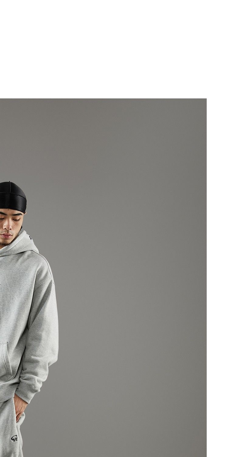 国潮s45ac秋冬新款couple hunnid 谢帝 ch基础印花帽衫秋季新款连帽卫