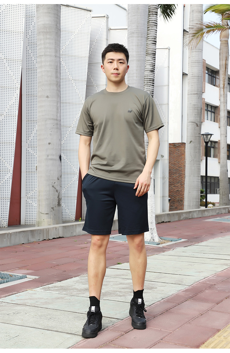 作训套装执勤服t恤保安服装3515套装男夏季体能服男短袖短裤上衣服t恤