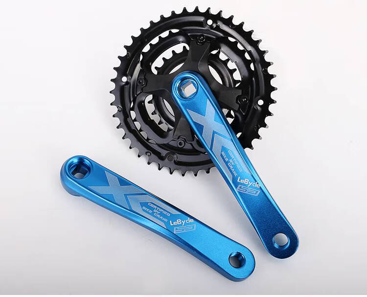 公路车牙盘组山地自行车牙盘齿盘曲柄27速方孔中轴套装工具护盘罩通用