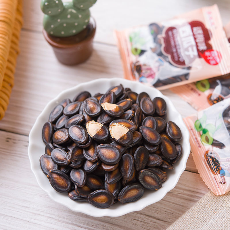 嗑嗑龙 乔太太文氏话梅西瓜子五香南瓜子盐焗南瓜子原味南瓜子纸皮