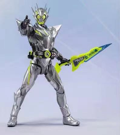 假面zero one01金属簇蝗虫真骨雕蒙可动玩具模型人偶 【电王平】