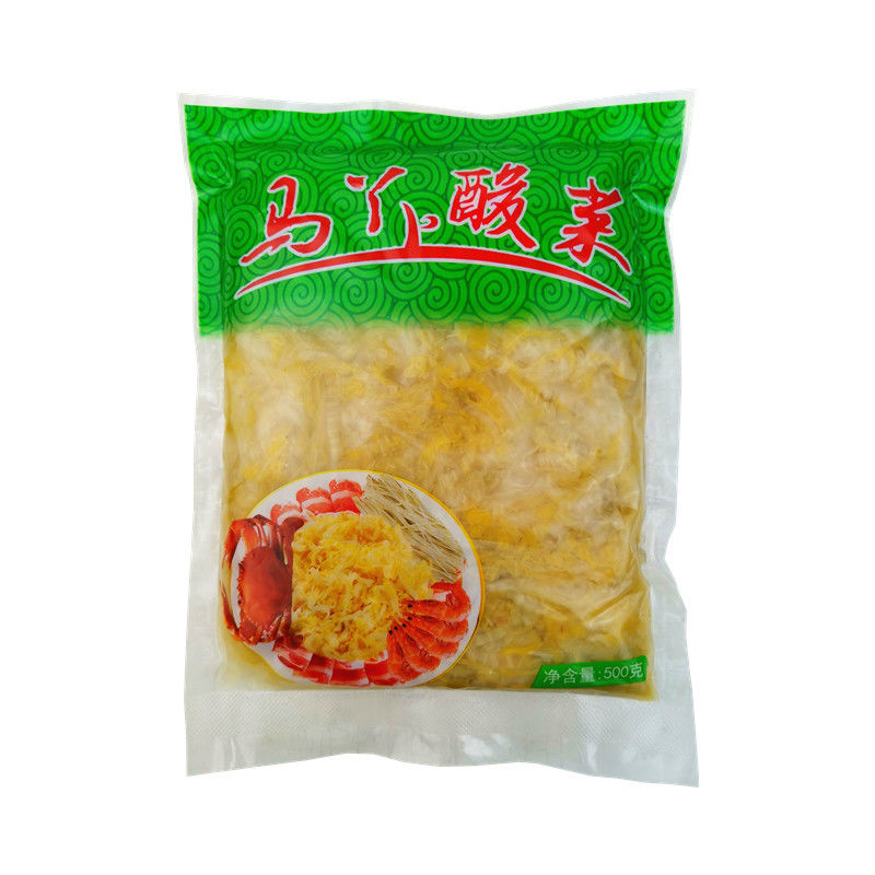 正宗东北特产马丫酸菜丝大缸腌制酸白菜500克马丫酸菜500g5袋