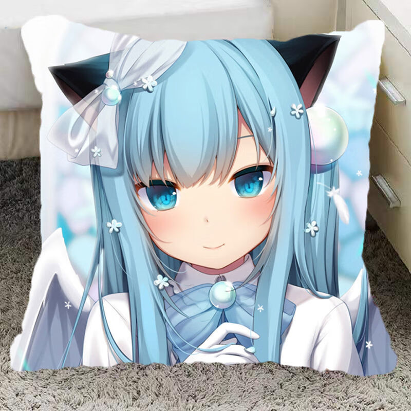 二次元抱枕成人等身猫羽雫动漫周边同款可爱诱惑枕套送男女生日礼物污
