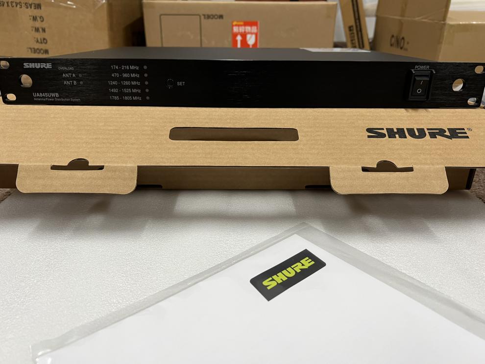 适用于shure/舒尔ua845/844天线放大器户外无线话筒接收信号功率增强