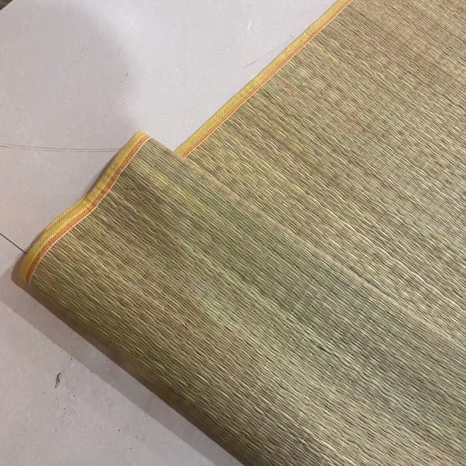 学生宿舍单人凉席老人儿童1.5米1.2米双人草席子直筒天然草编 1.