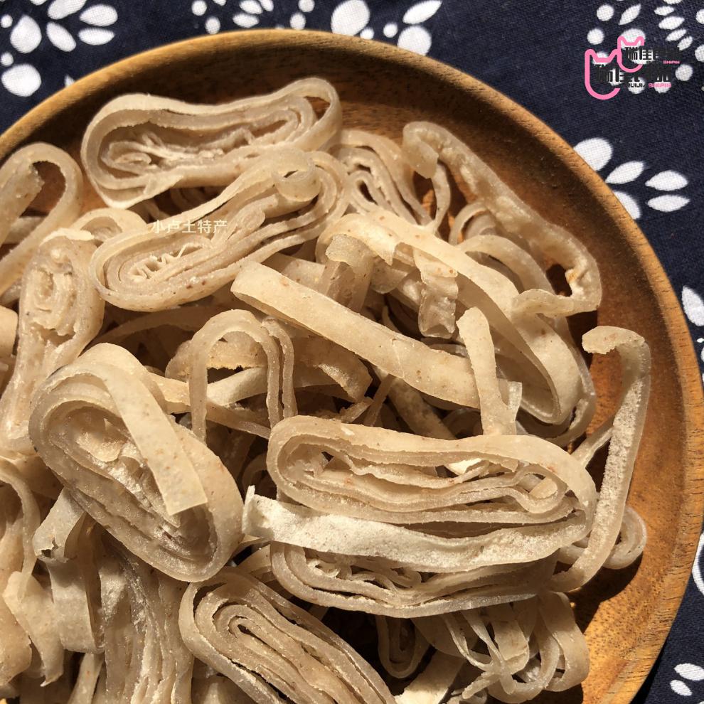 都昌荞麦豆折手工豆粑特产江西九江豆皮子农家传统手工米豆丝粉皮