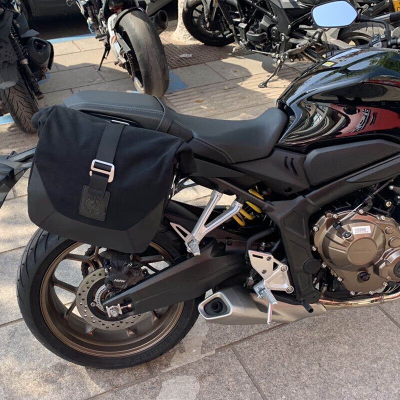 20 21新本田cb650r边包 cbr650r攀爬车复古侧包边箱改装防水包专用于