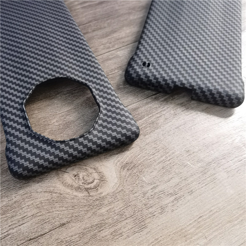 工艺轻薄潮流潮牌男款碳纤维纹理无边框黑色无华为mate40rs保时捷设计