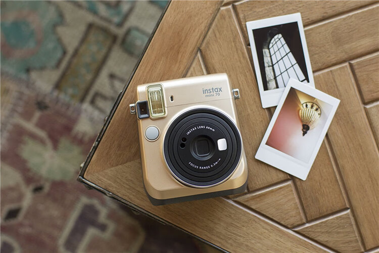 富士(fujifilm)instaxmini70拍立得方形傻瓜相机一次成像 green绿色