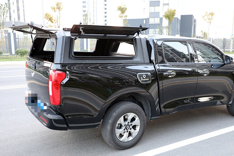 适用于长城炮后箱高盖皮卡货箱三开门风骏金刚炮乘商越野版改装件锰钢