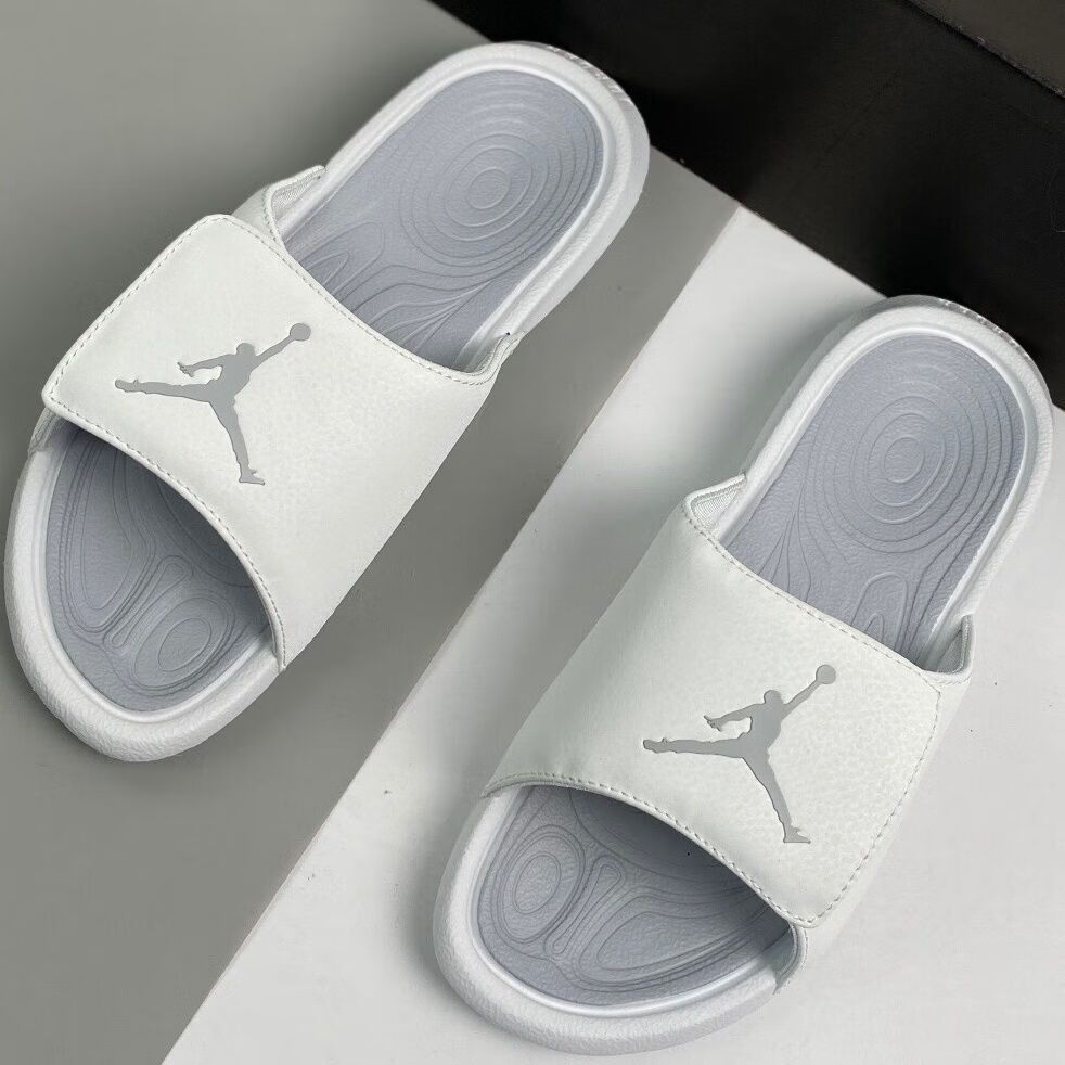 aj乔6飞人拖鞋潮牌时尚学院风一字拖乔六丹篮球运动男女款凉拖鞋聨名