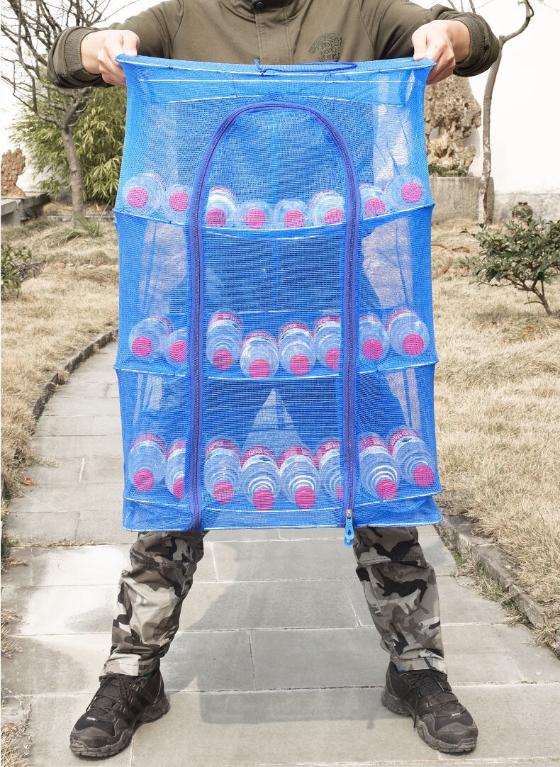 晒菜网罩新款折叠晒干笼晒菜神器防蝇速干家用晾晒鱼虾干货地瓜晒肉晒