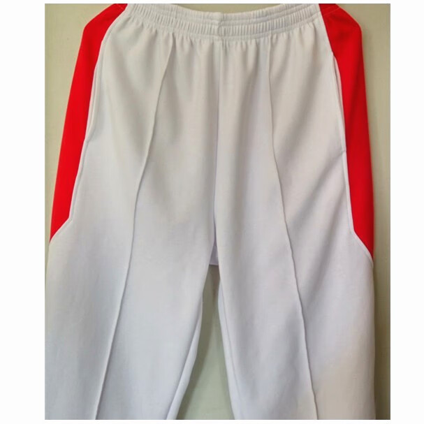 人大附中校服北京秋冬加绒上衣校裤子春秋款中性定制可以印字 白色(加