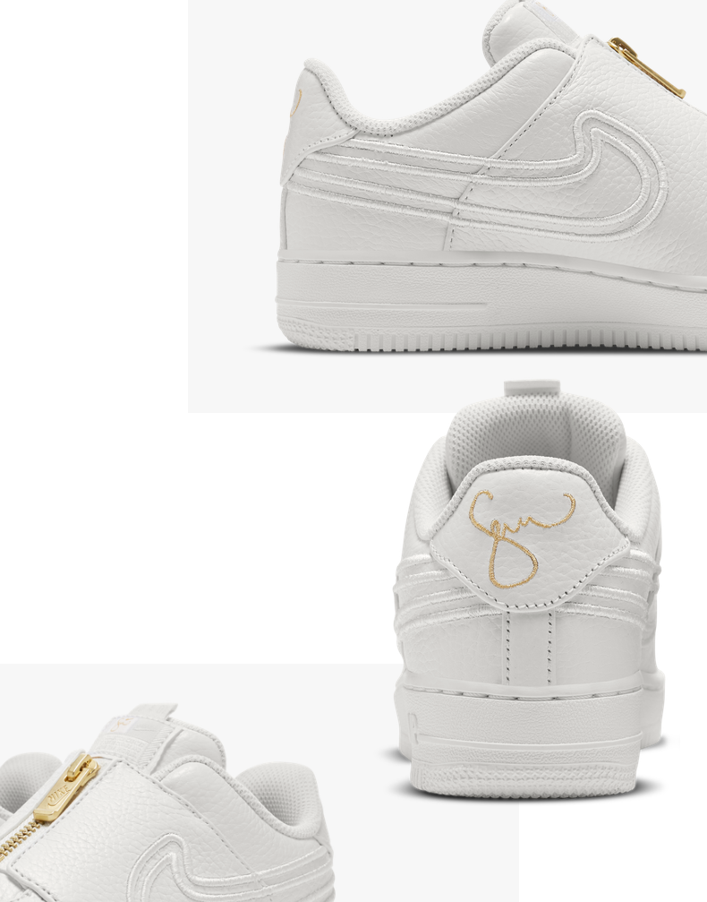 nike耐克 af1 lxx 空军一号女子拉链小白鞋运动休闲板鞋 dm5036-100