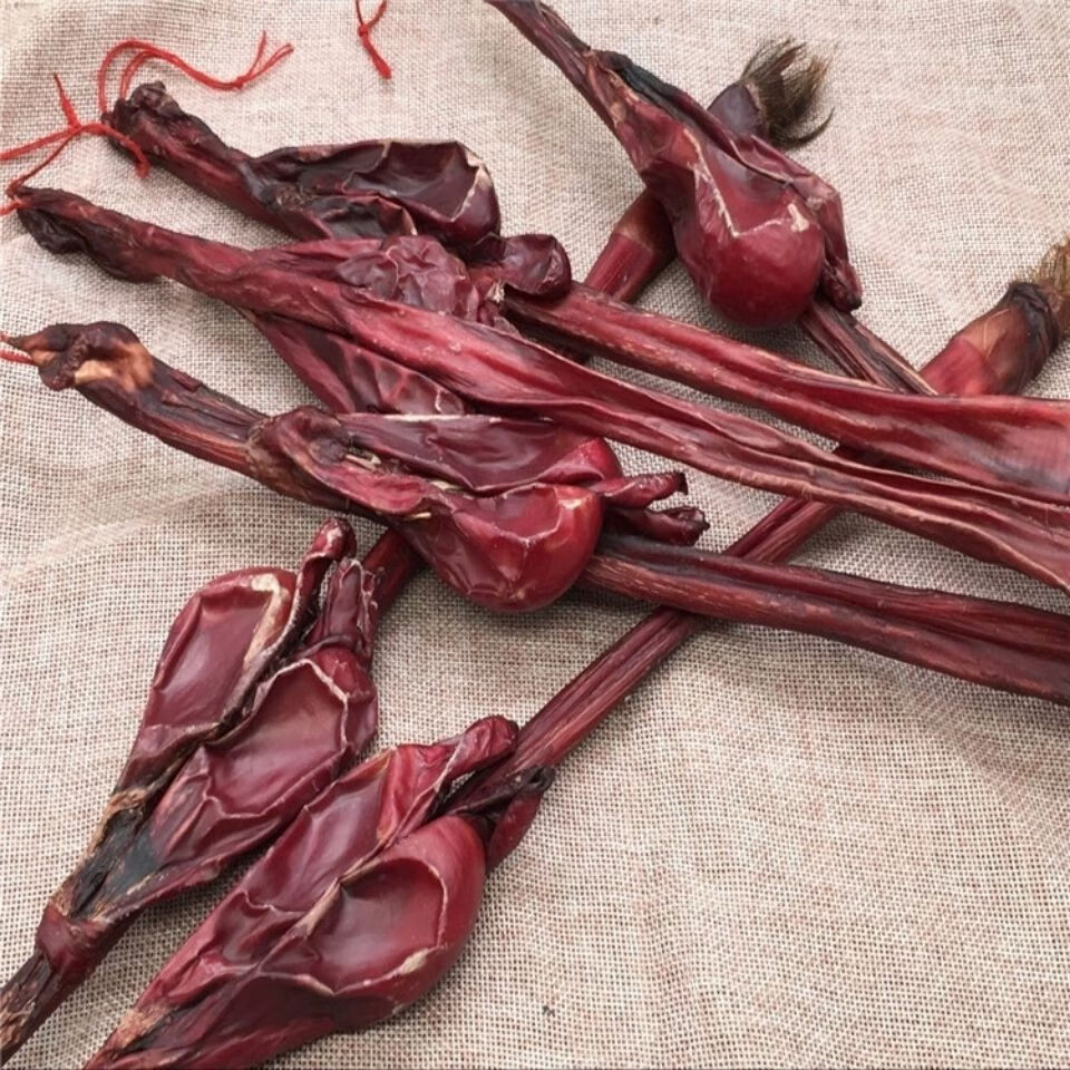 内廷上用 牛鞭中药材一条带睾蛋羊鞭驴鞭蛇鞭驴鞭男性滋补泡酒煲汤