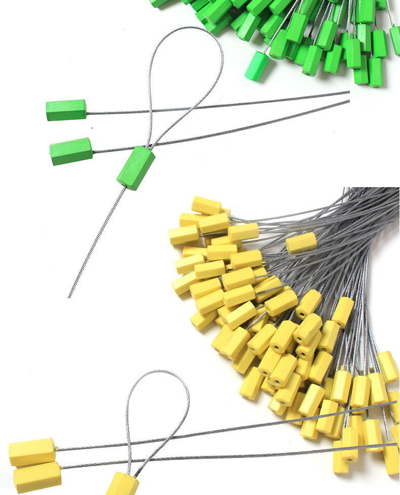 铅封钢丝封条水表电表铅封集装箱物流运煤车封签一次性锁扣施封锁享动