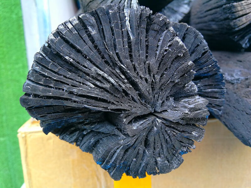 俏蕊 烧烤碳木炭无烟碳青冈木炭青钢炭青杠树碳用品炭木烟灶具野炊用