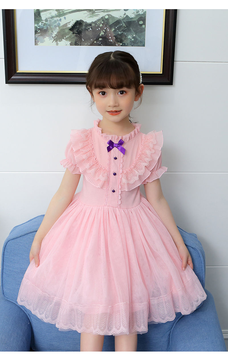 童静美女童秋冬装长袖连衣裙2021新款小女孩洋气裙子儿童洋气加绒公主