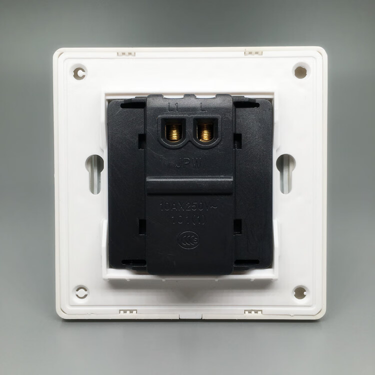 86型墙壁防水开关卫生间厨房防水单开面板灶台开关防水一开