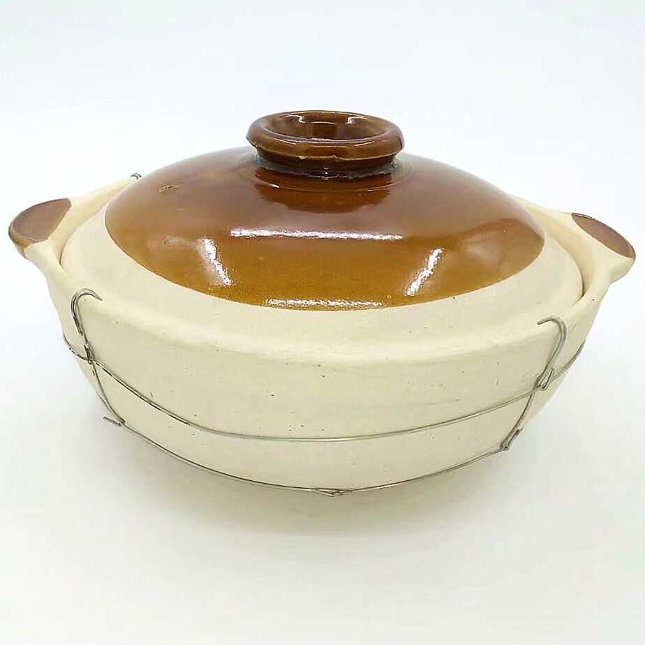 苏··泊尔品质传统土砂锅绑铁丝打边炉炖锅煲仔饭砂锅黄焖鸡米饭木炭