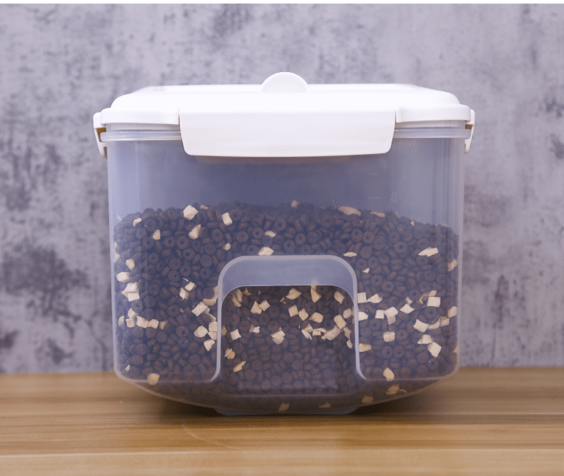 储粮罐狗粮盒密封存储桶猫粮盒子狗粮箱防潮收纳储存罐宠物储粮桶大