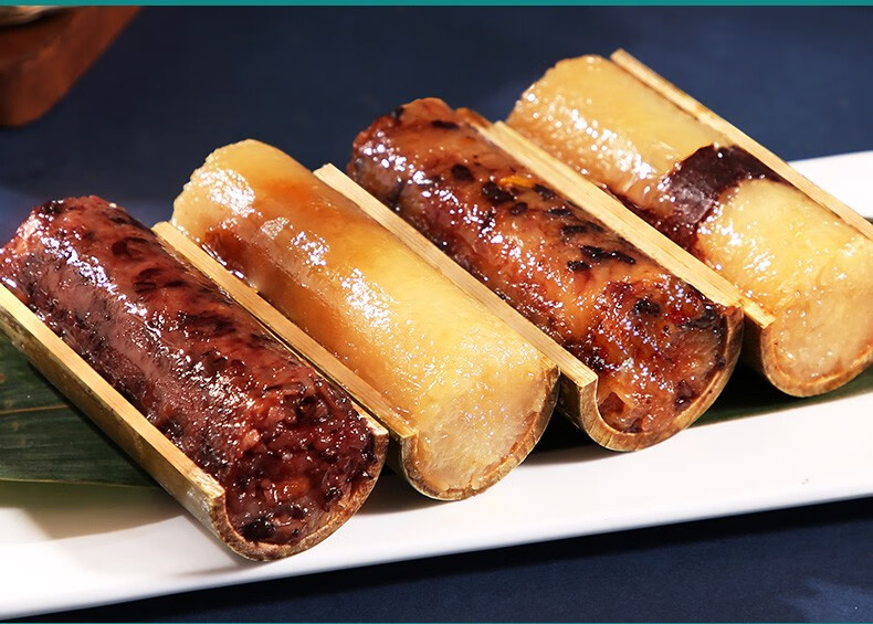 清真竹筒粽子礼盒装真空袋端午节员工福利素粽礼品北方甜棕子香菇鸡肉