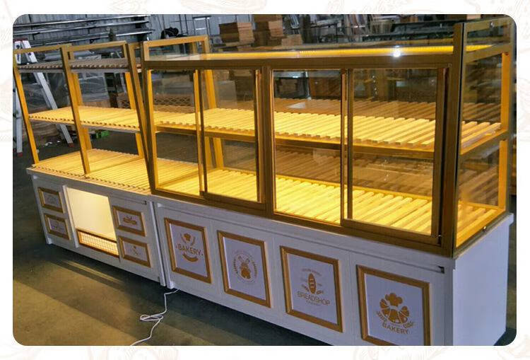 面包架 面包柜面包展示柜边柜蛋糕店展示柜甜品甜点中岛柜食品糕点柜