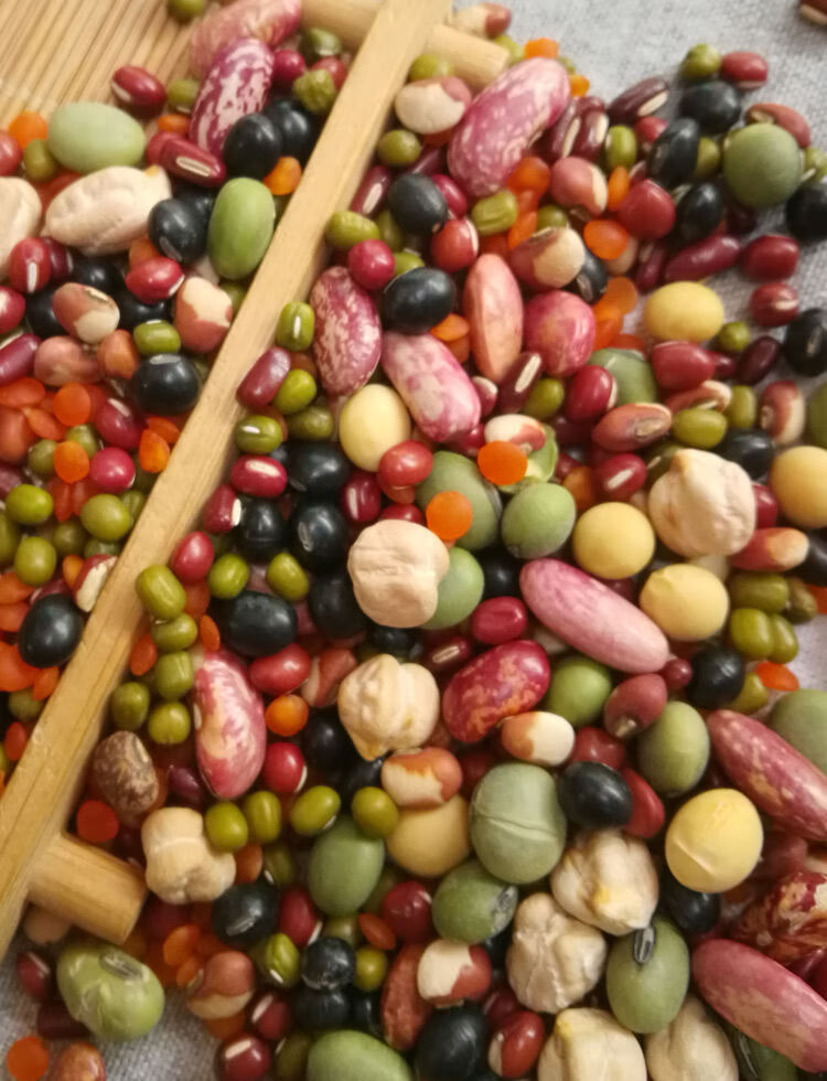 混合杂豆10种豆类植物蛋白素食豆浆豆腐豆汤煮粥大米伴侣杂粮 2500g