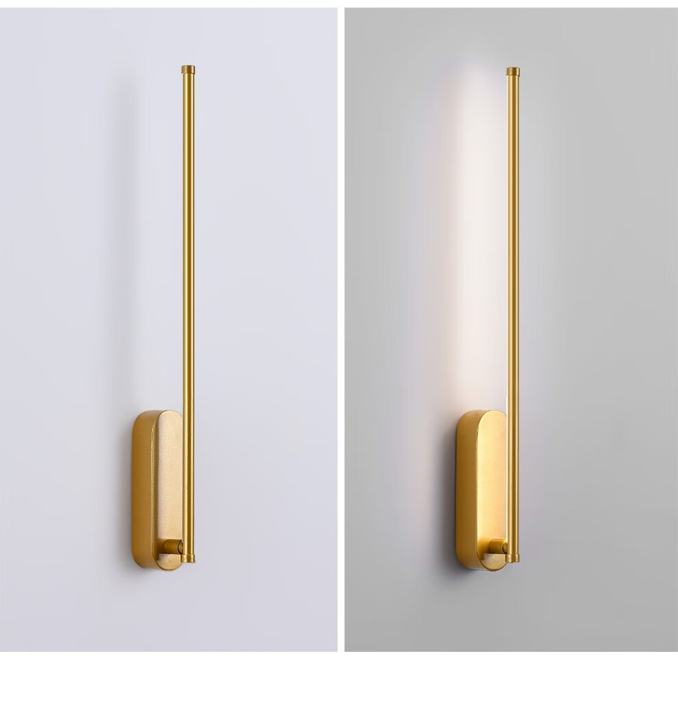 雷士照明led卧室床头壁灯房间过道走廊衣帽间北欧简约墙壁时尚灯饰