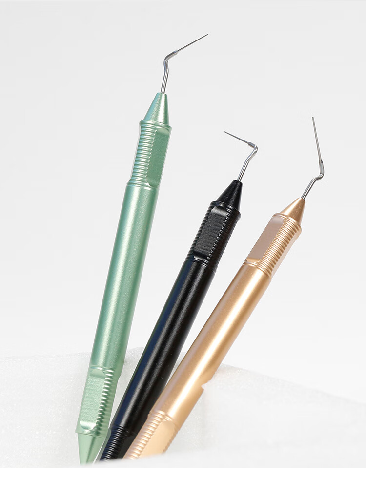 垂直加压器牙科根管侧方侧压针口腔材料热牙胶尖充填 一套3支 垂直