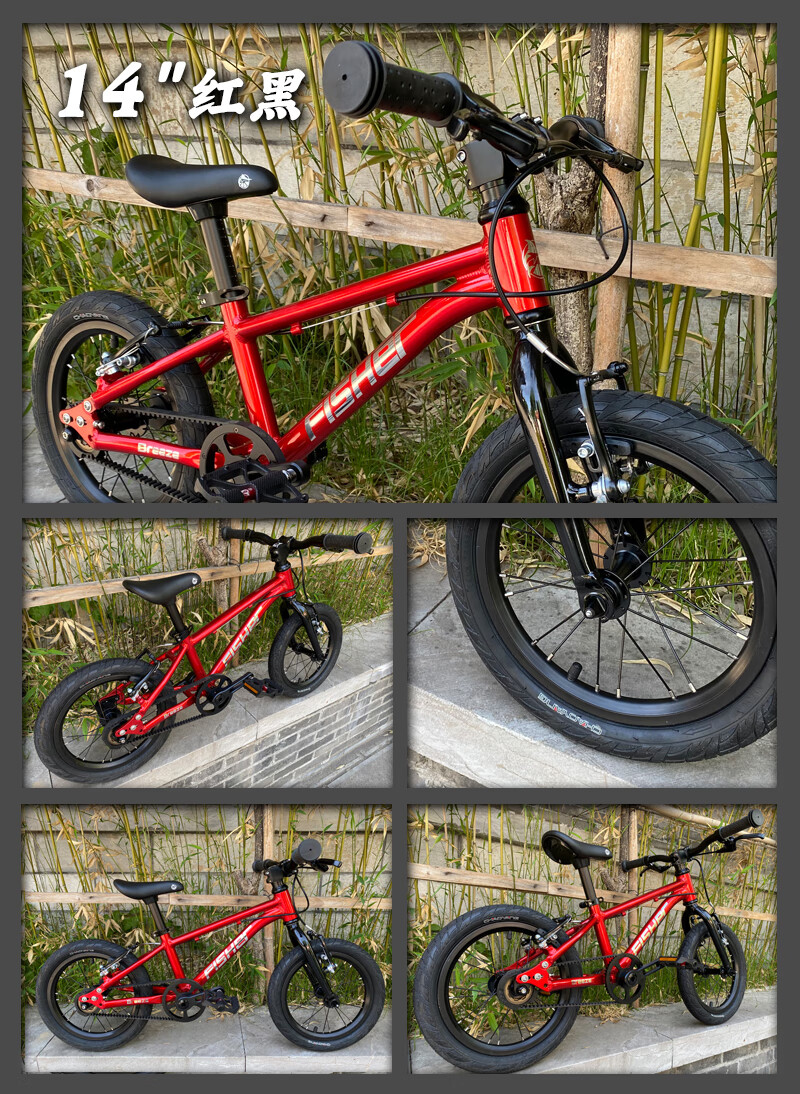 飞鱼儿童自行车飞鱼超轻儿童自行车单脚踏车户外运动踏青学生14-20寸