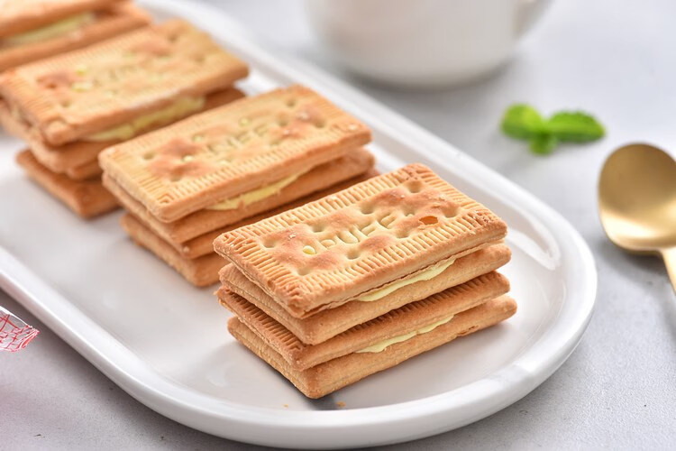 新加坡康元香橙味柠檬夹心饼干独立小包装老式怀旧食品零食 香橙夹心1