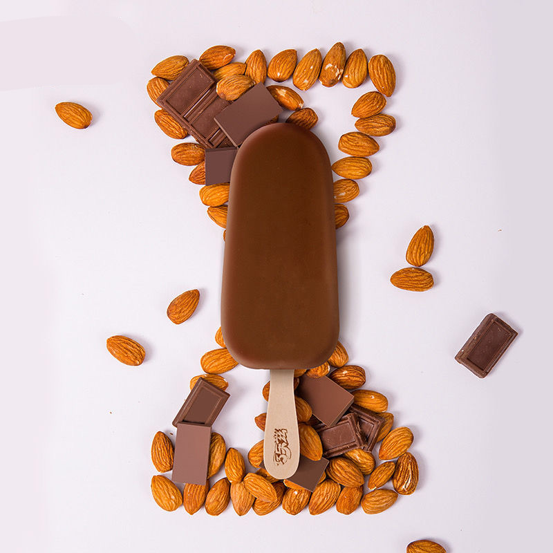 巧乐兹绮炫巧克力脆皮雪糕冰淇淋香草水蜜桃黑加仑抹茶4种口味各4支