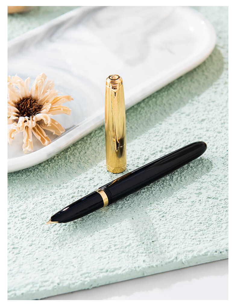 派克(parker)派克51系列钢笔18k金笔成人商务办公礼墨水笔书法练字笔