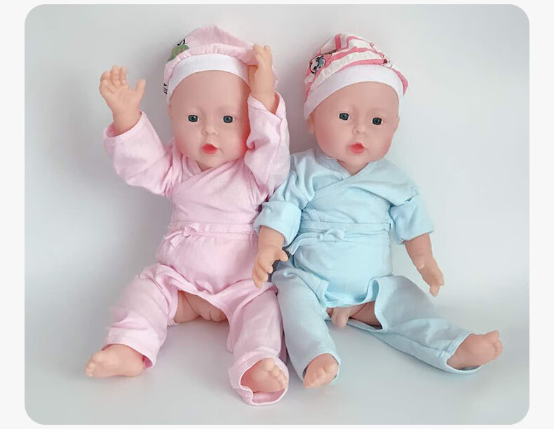 月嫂培训娃娃硅胶全软胶仿真娃娃育婴师家政月嫂培训用的假婴儿模型