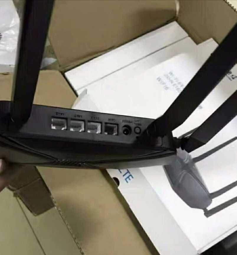 中兴e1600 路由器 wifi6  双频千兆路由器穿墙王电信版全新 移动标