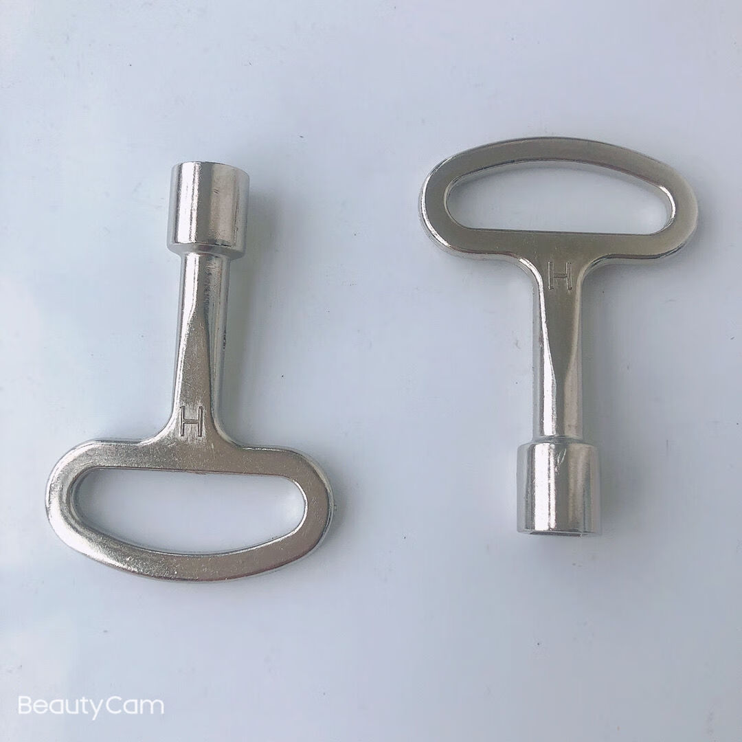 定制适用四方钥匙 内四角方口钥匙方孔钥匙地铁火车动车高铁钥匙 锌