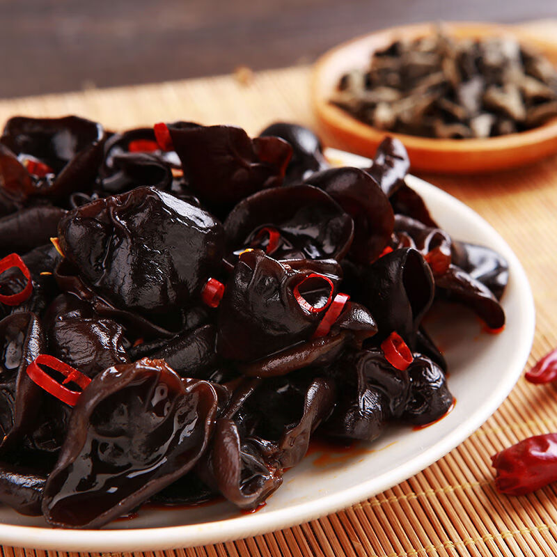 金大州香辣木耳328g独立小袋四川特产食 香辣木耳20小袋【图片 价格