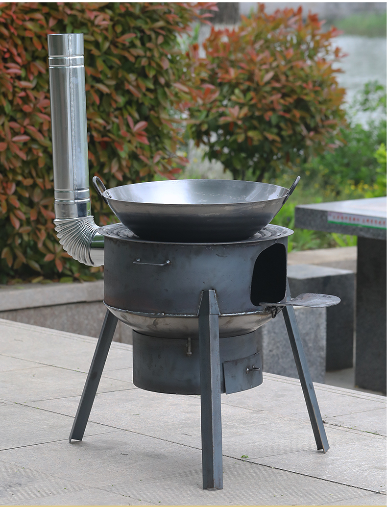 spinpie 柴火灶 柴火炉 家用农村无烟炉子火地锅灶烧木柴灶炉用火炉