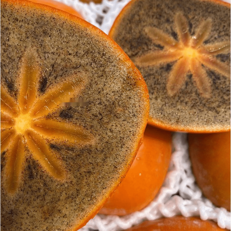 和歌山黑甘柿黑糖柿子新鲜柿纪之川当季品种黑金柿子新鲜日本品种 3斤