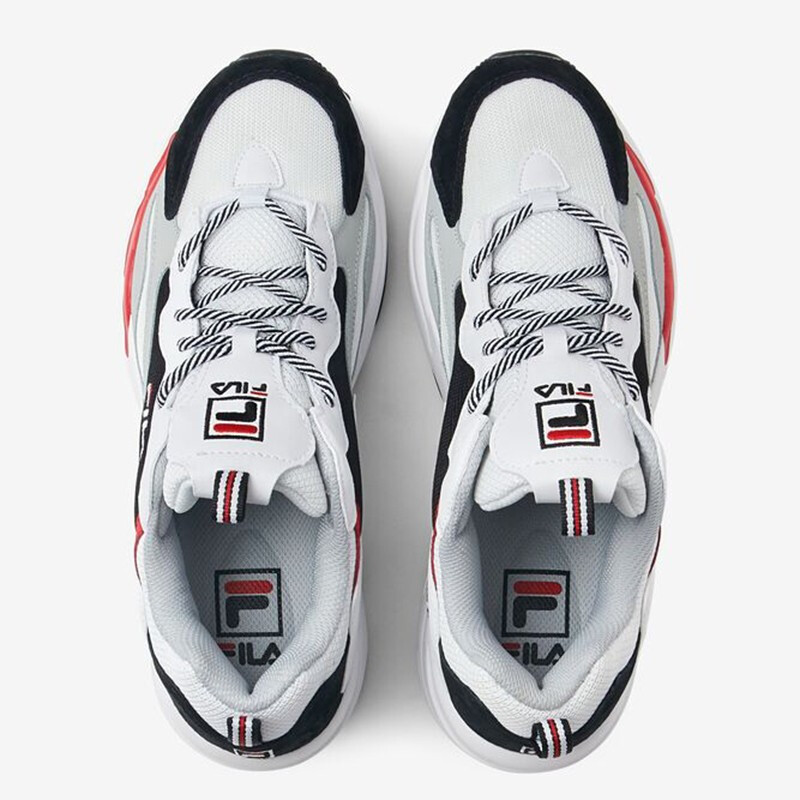 fila 斐乐 ray tracer 复古运动老爹鞋 舒适透气男士休闲鞋 灰蓝/1rm