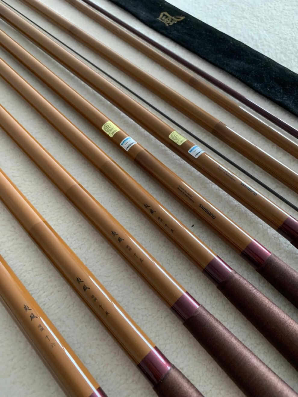 shimano禧玛诺日本原装进口爽风鱼竿28调碳素超轻超硬钓竿长节台钓竿