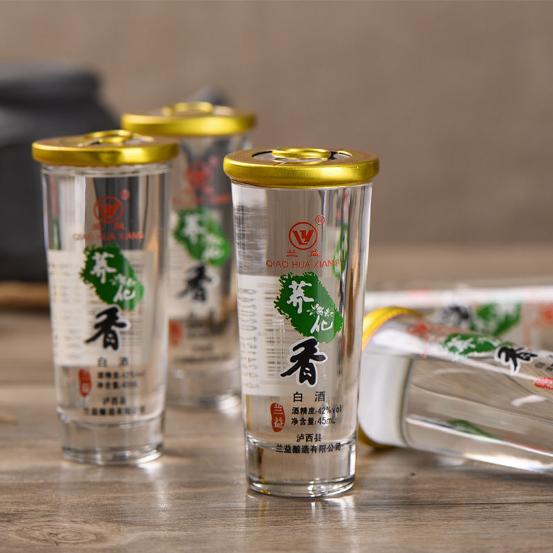 云南小乔酒 45ml*12杯2盒装 兰益松小荞酒云南兰益荞化香苦荞酒42度荞