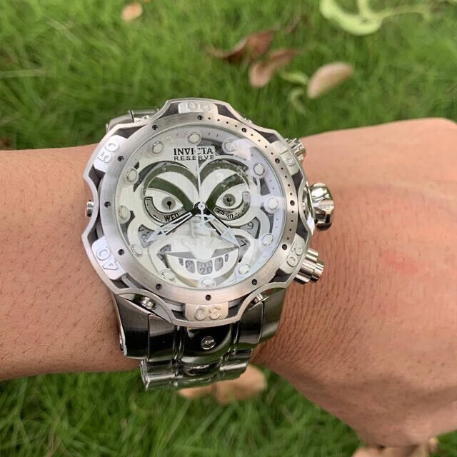 因维克塔小丑联名手表因维克塔invicta joker dc漫威联名小丑防水男士
